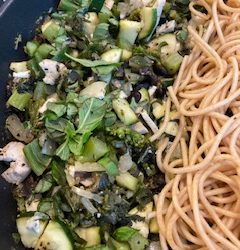 Herkullinen vihreä pasta
